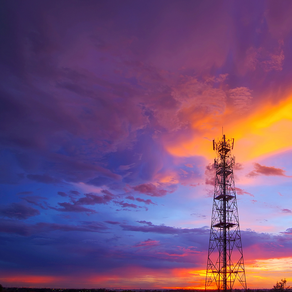 Bild von ein altes Telefon